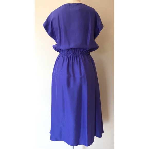 PS2 • 6 • 100% Silk Vintage Purple Dress - Picture 6 of 7